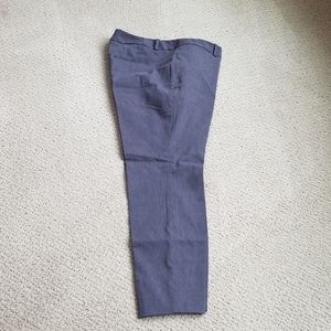 Gray dress pants